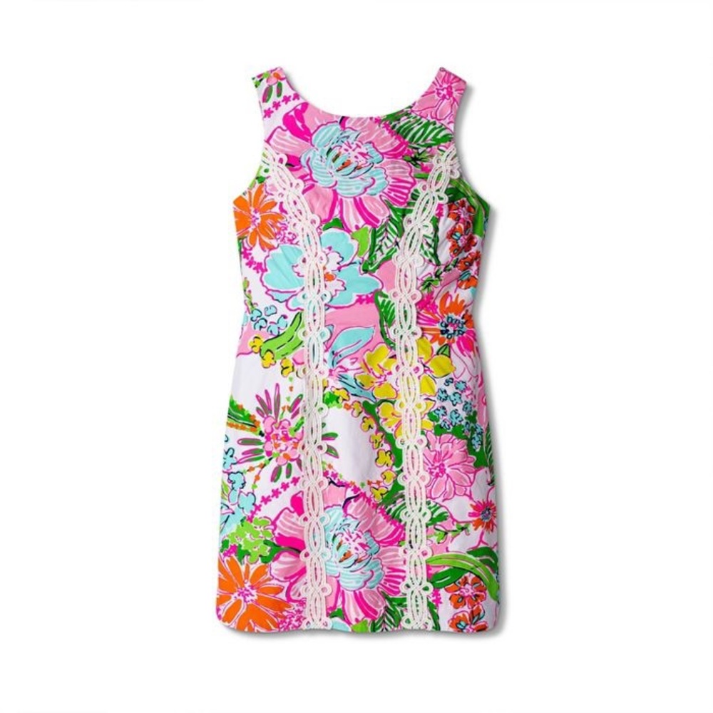 ๐๐ฅ Lilly Pulitzer Nosey Posie Shift Mini Dress NEW - Picture 3 of 8